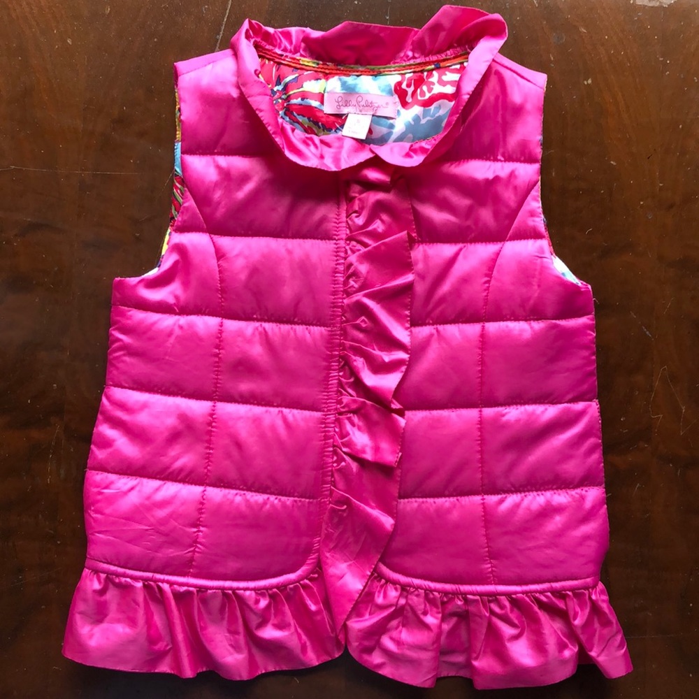 Lilly pulitzer girls vest